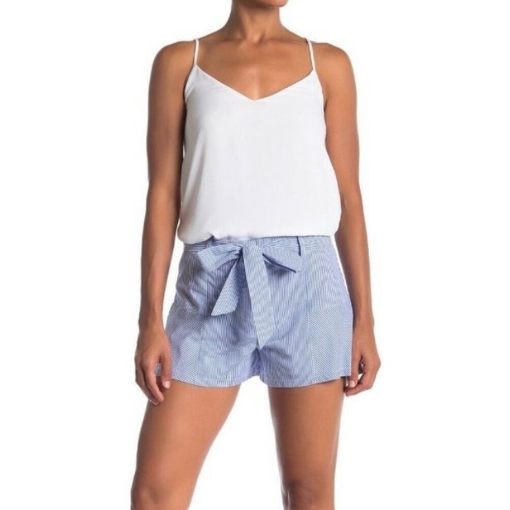 NWT PARKER striped flare shorts XS